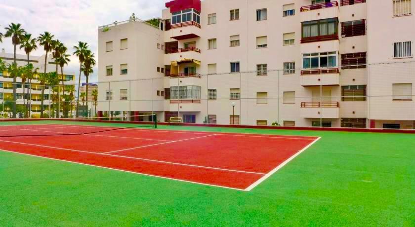 Sea-View Apartment With A Tennis Court Costa Adeje  ภายนอก รูปภาพ